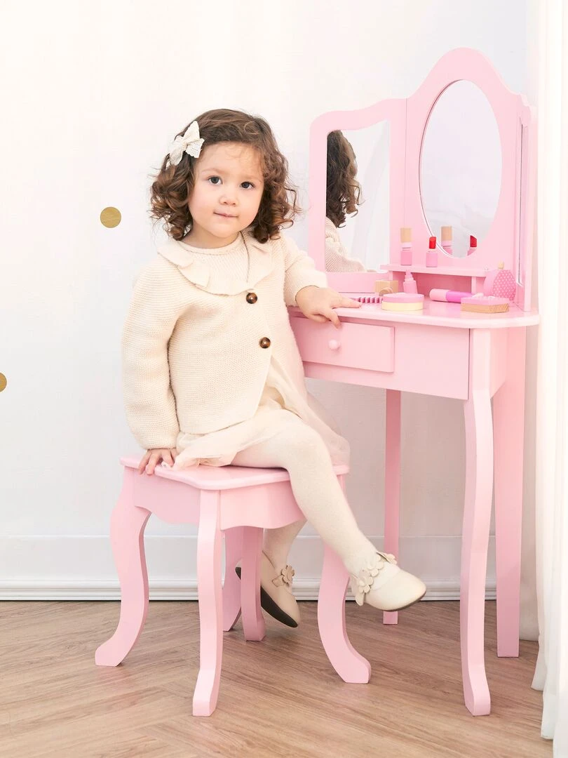 Fantasy Fields   Coiffeuse d'angle moyenne Little Lady Alessandra   Rose   N/A