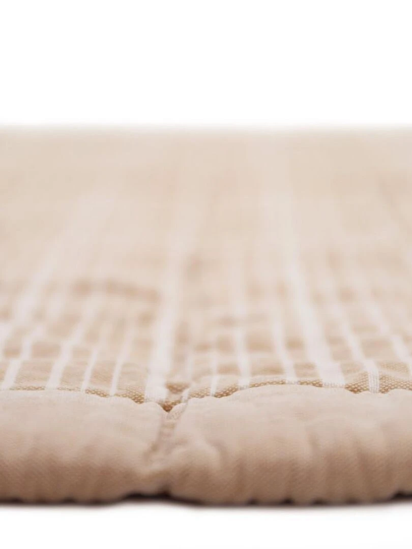 Baby Relax Tapis Coton Anna Terracotta Lave par Nattiot   87 x 10   Marron