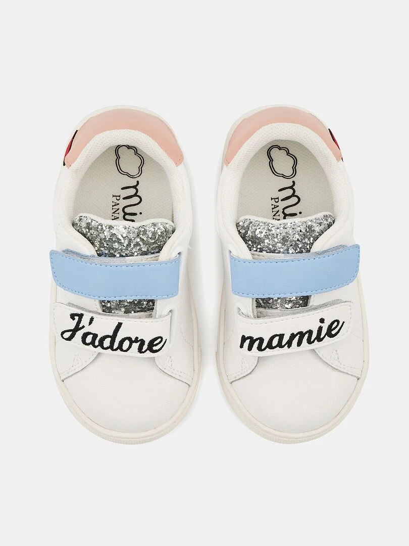 Mini Edith J'adore Mamie   Blanc