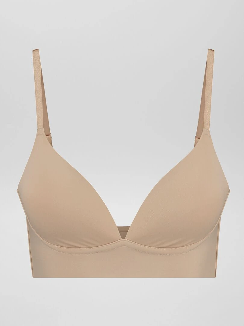 Soutien gorge plongeant 'Bye Bra'   beige