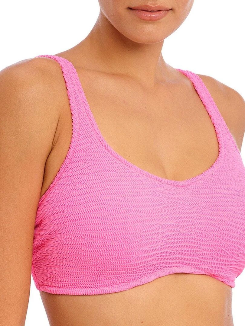 Haut de maillot brassière avec armatures Ibiza Waves Rose