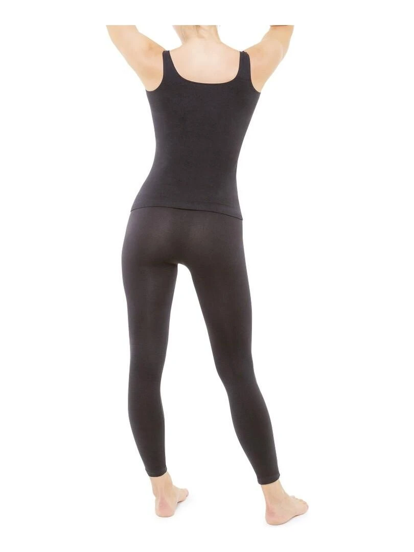 Ensemble technique legging minceur et top Cellutex   Noir