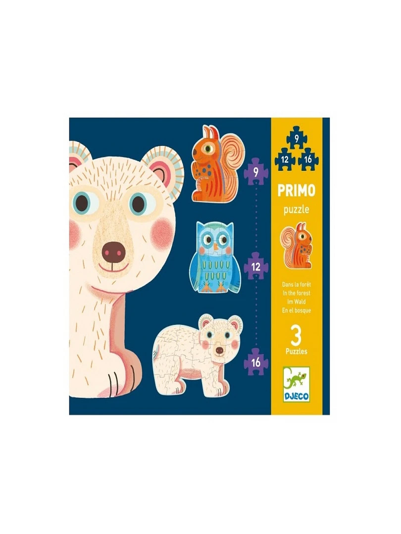 Puzzle Evolutif Primo Dans La Foret   N/A