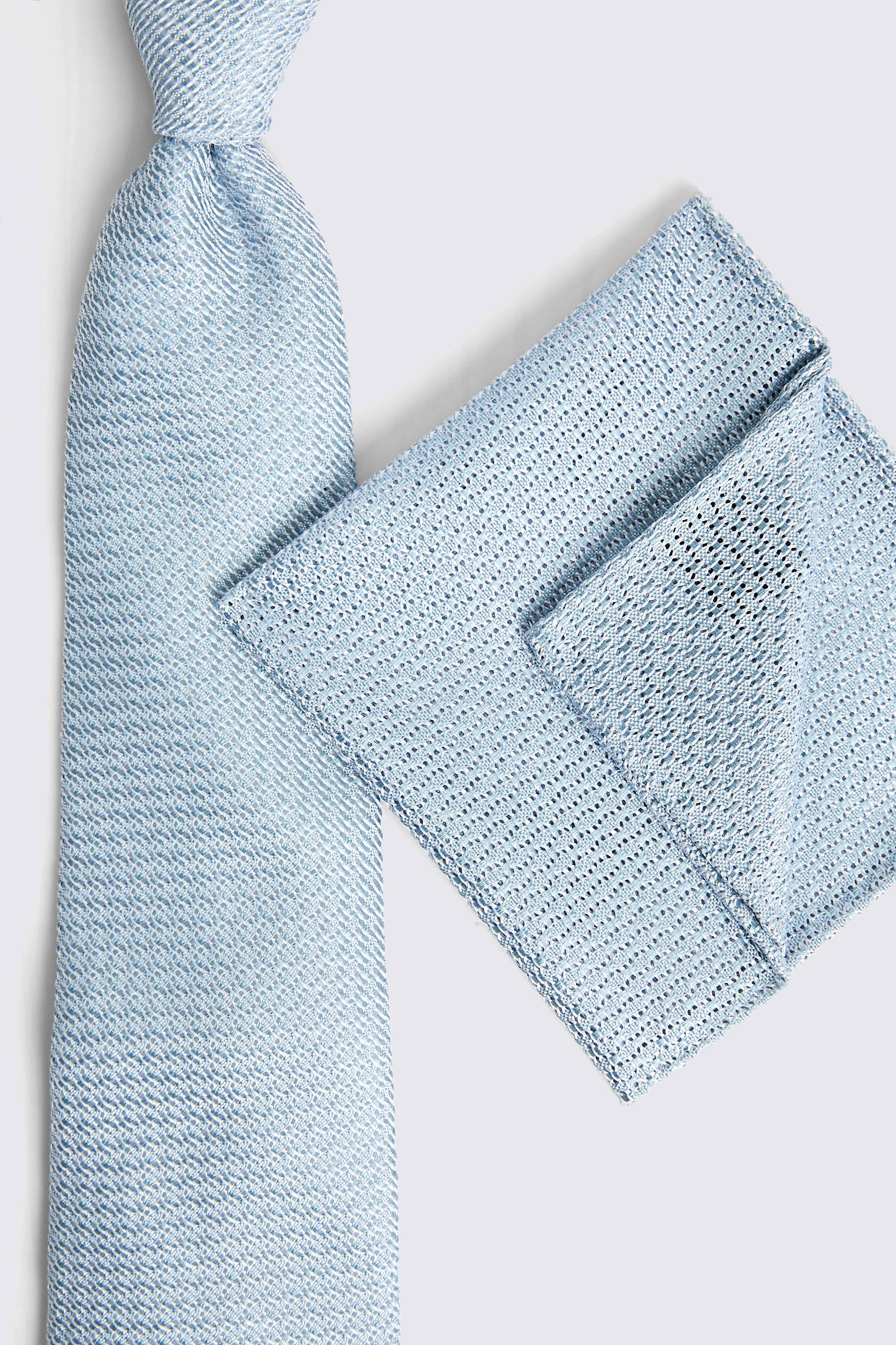 Sky Grenadine Tie