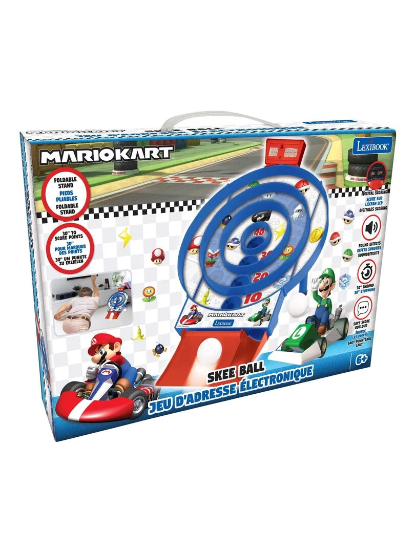 Target Shoot Mario Kart   Jeu D’adresse Électronique Avec Écran Lcd Et 2 Balles   N/A