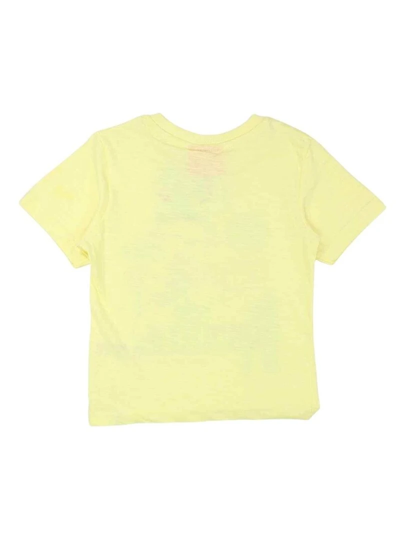 La Pat' Patrouille T shirt garçon imprimé La Pat' Patrouille en coton Jaune
