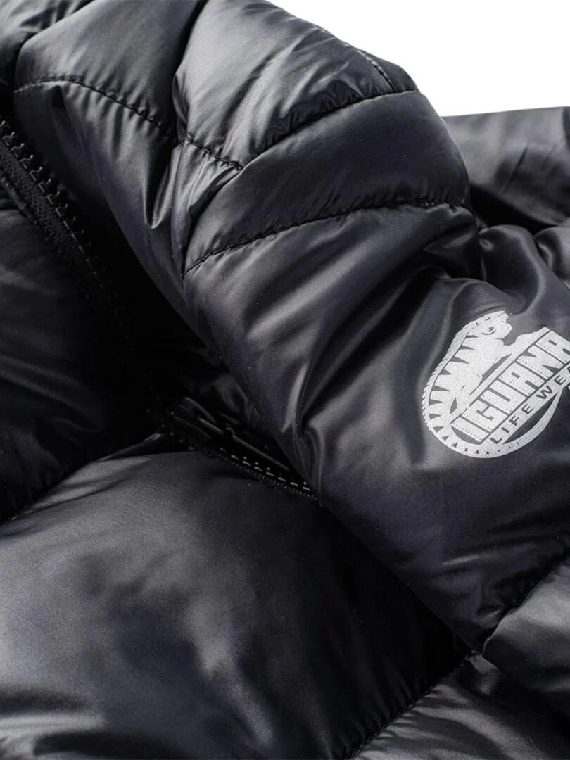 Iguana   Veste matelassée MABEL   Noir