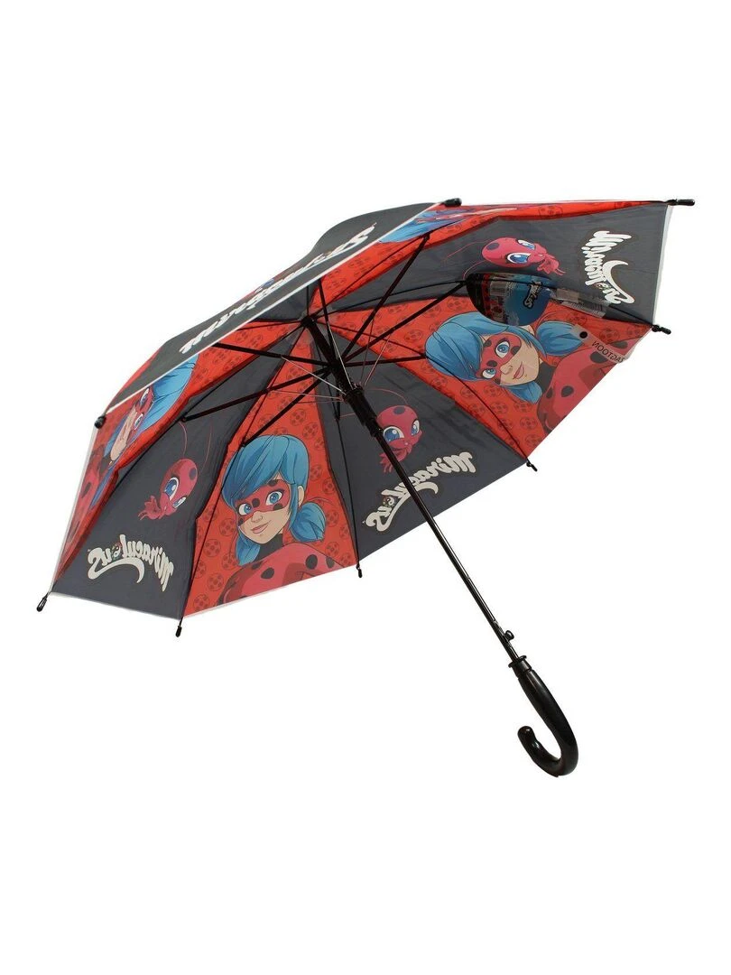 Miraculous Parapluie fille imprimé Ladybug Rouge