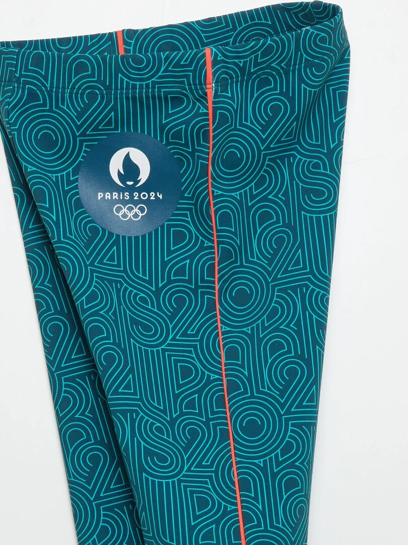 Legging de sport   Paris 2024   Vert