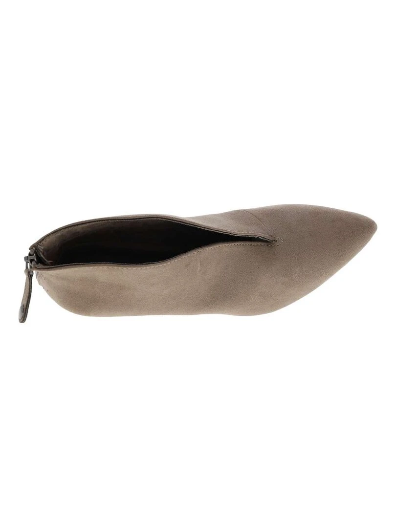 MARCO TOZZI   Escarpins talon entonnoir   Taupe