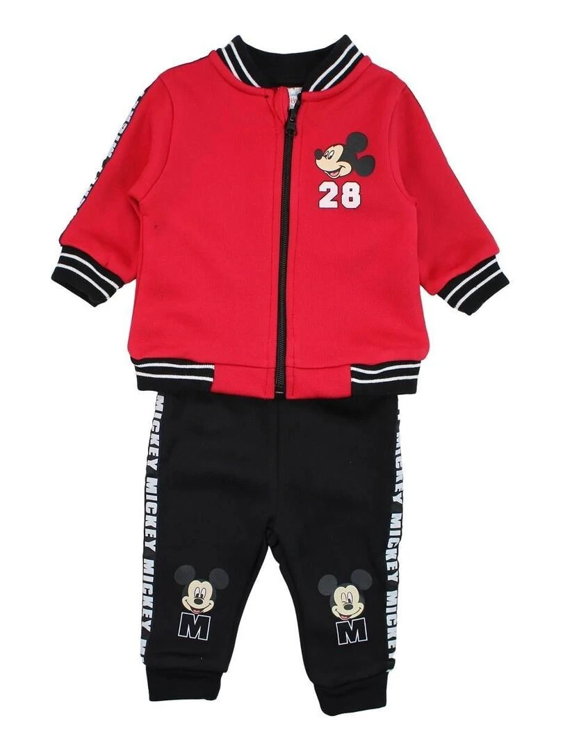 Disney Jogging bébé garçon imprimé Mickey Rouge