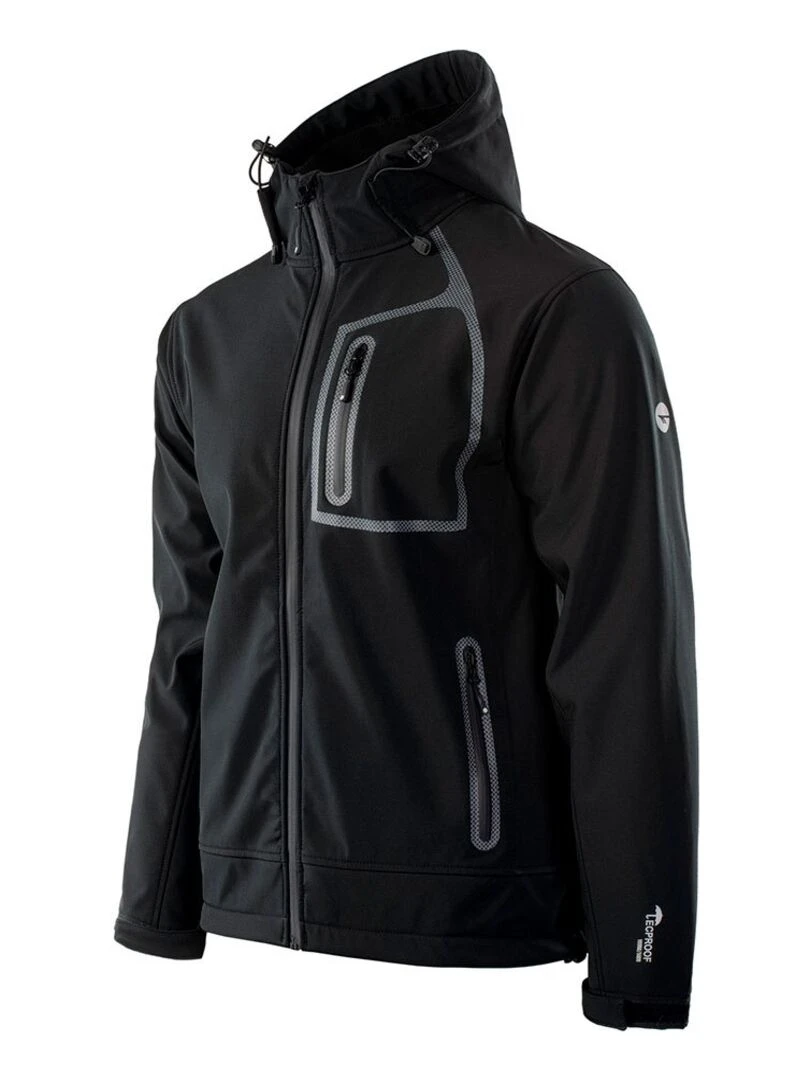 Hi Tec   Veste softshell PRINCE   Noir