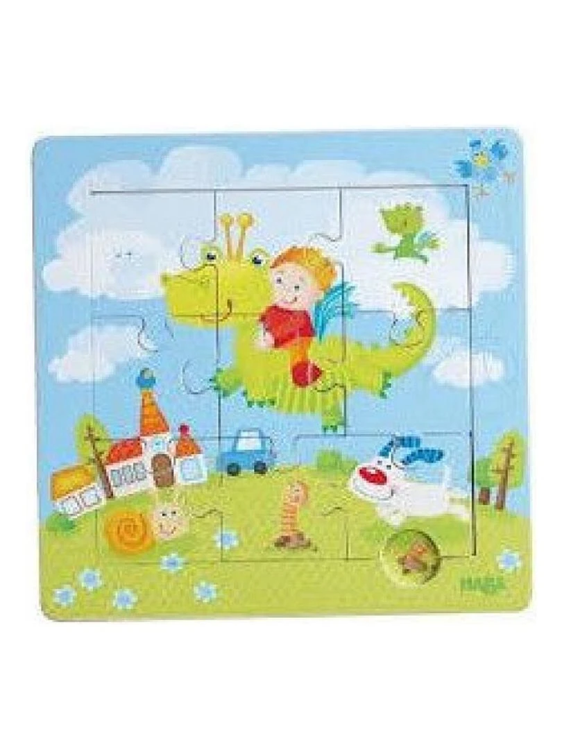 Puzzle cadre en bois Chevalier N/A