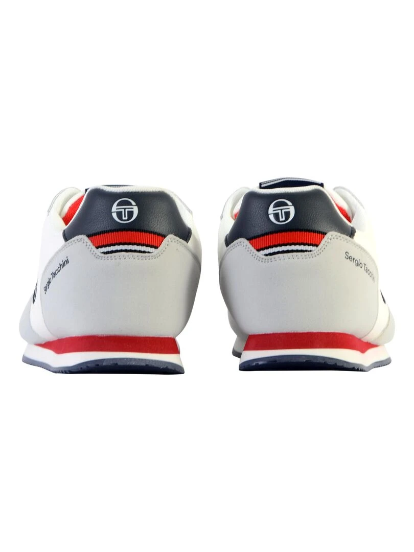 Basket Basse à Lacets Sergio Tacchini Nantes   Blanc