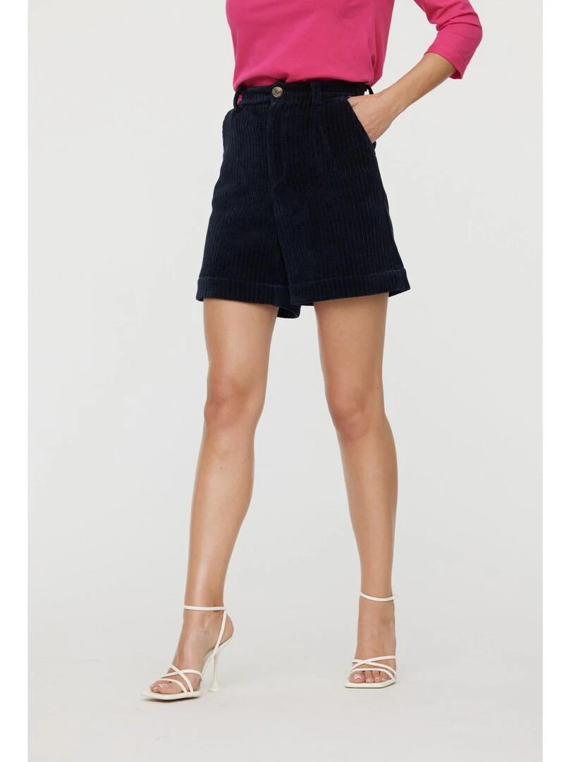 Lee Cooper   Short polyester regular NANA   Bleu marine