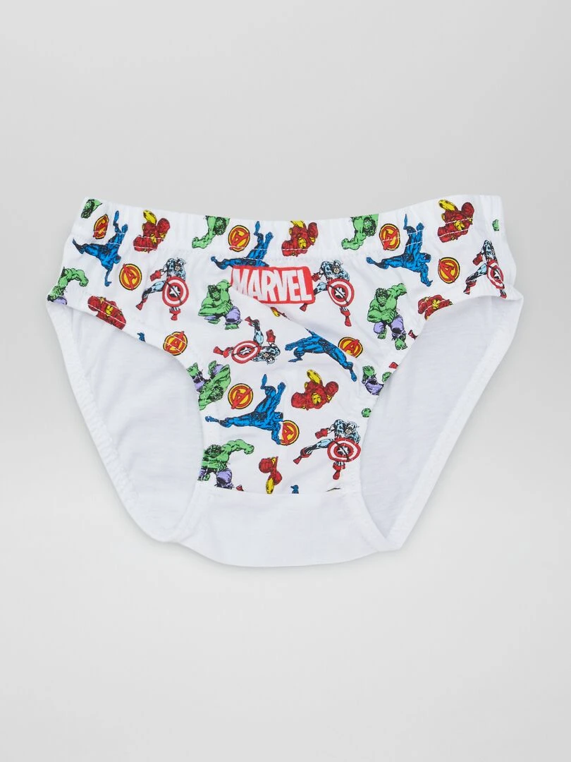Lot de 3 slips 'Avengers'   Gris