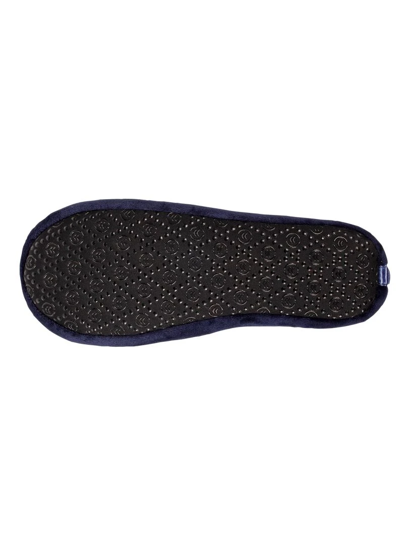 Chaussons ballerines Femme Marine Nœud rayé   Bleu marine