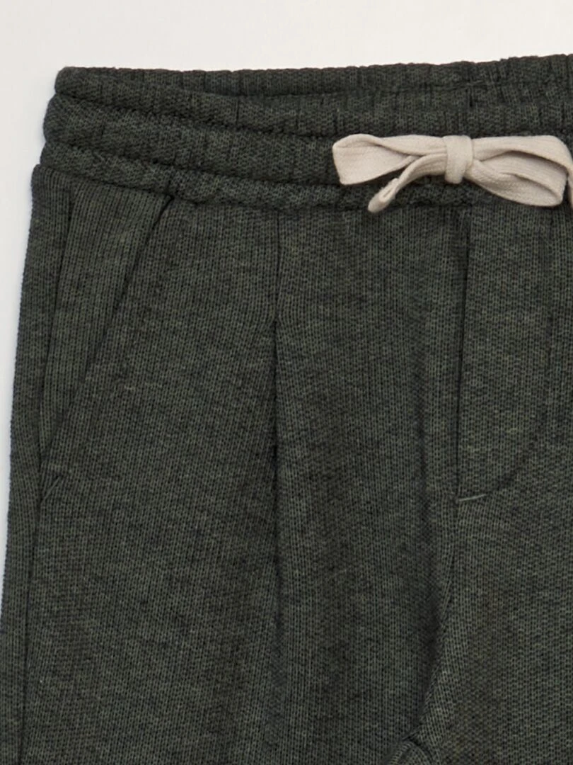 Pantalon jogging habillé   VERT