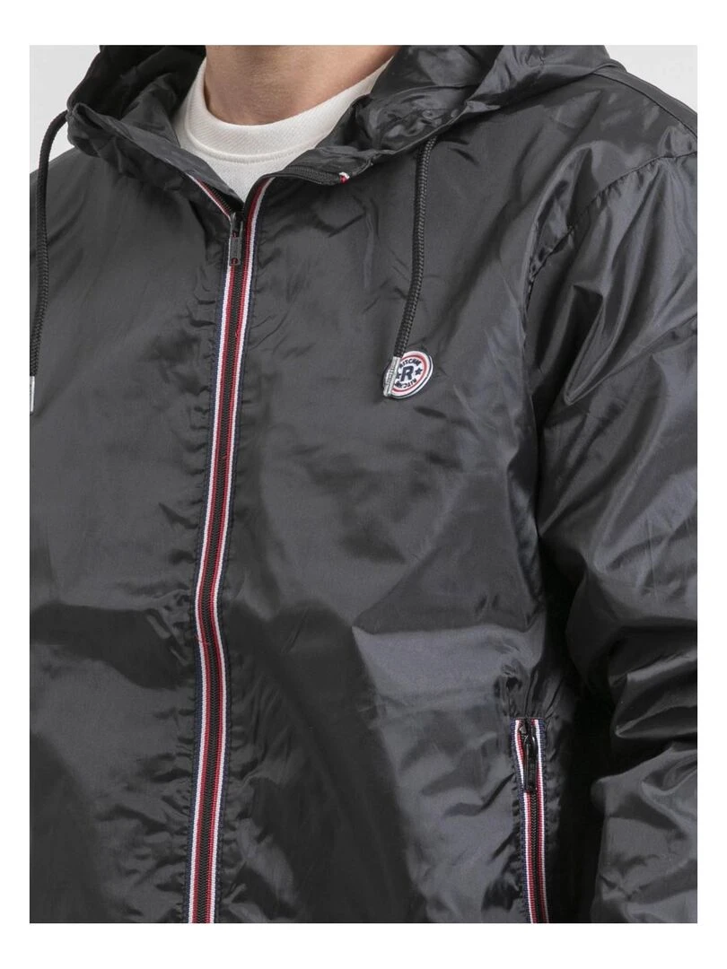 Blouson coupe vent capuche ZALTA   Noir