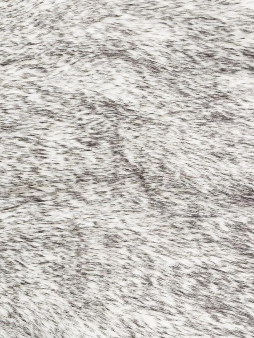Tapis imitation fourrure mouton 60x90 cm   Gris