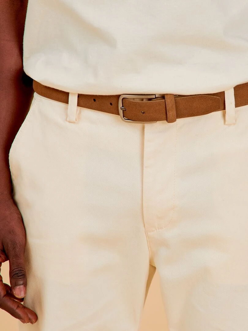 Ceinture fine   Marron