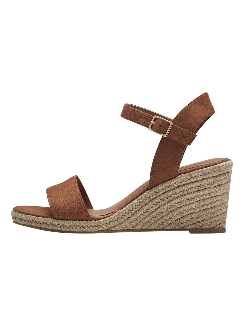 Sandales Compensées Tamaris Touch It Marron
