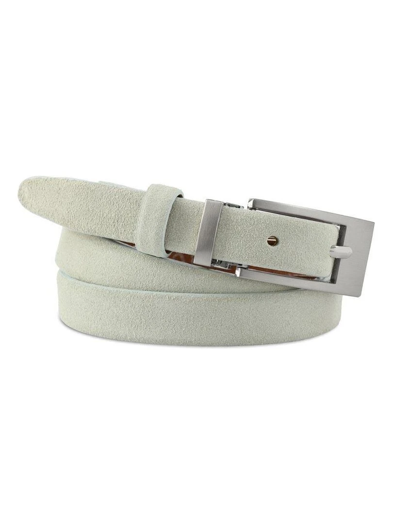 Ceinture Plein Cuir suédine Celina Fabrication UE Gris