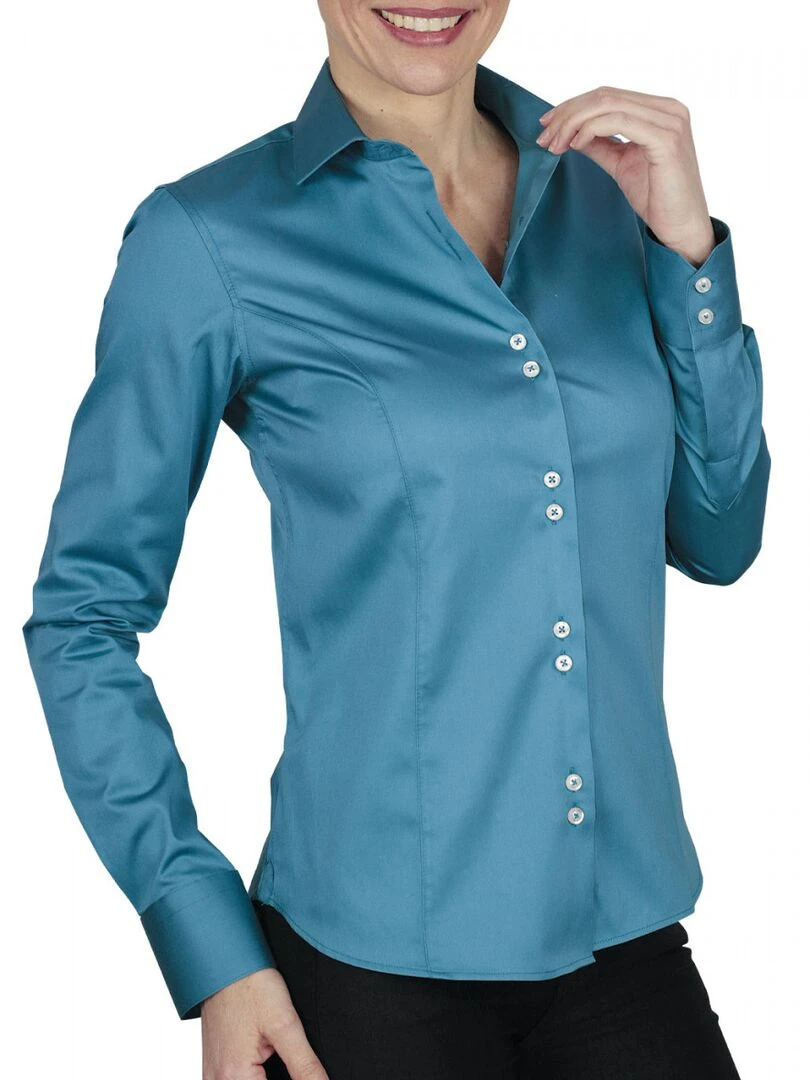 Chemise mode SKETON   Bleu lagon