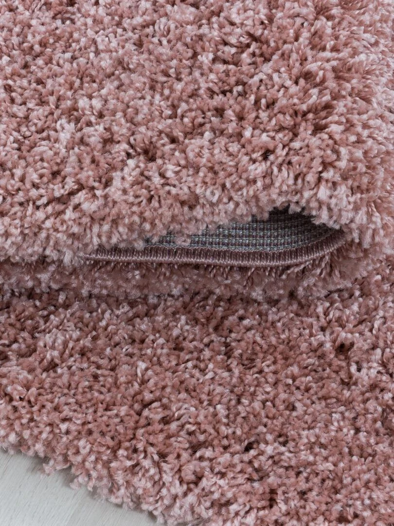 Tapis shaggy UNI I OEKO TEX®   Rose