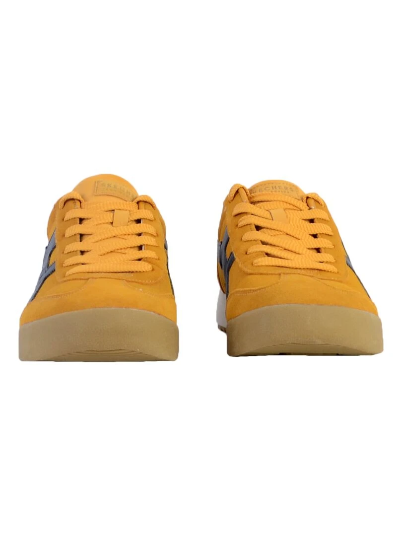 Basket Cuir Skechers Zinger   Doré/or