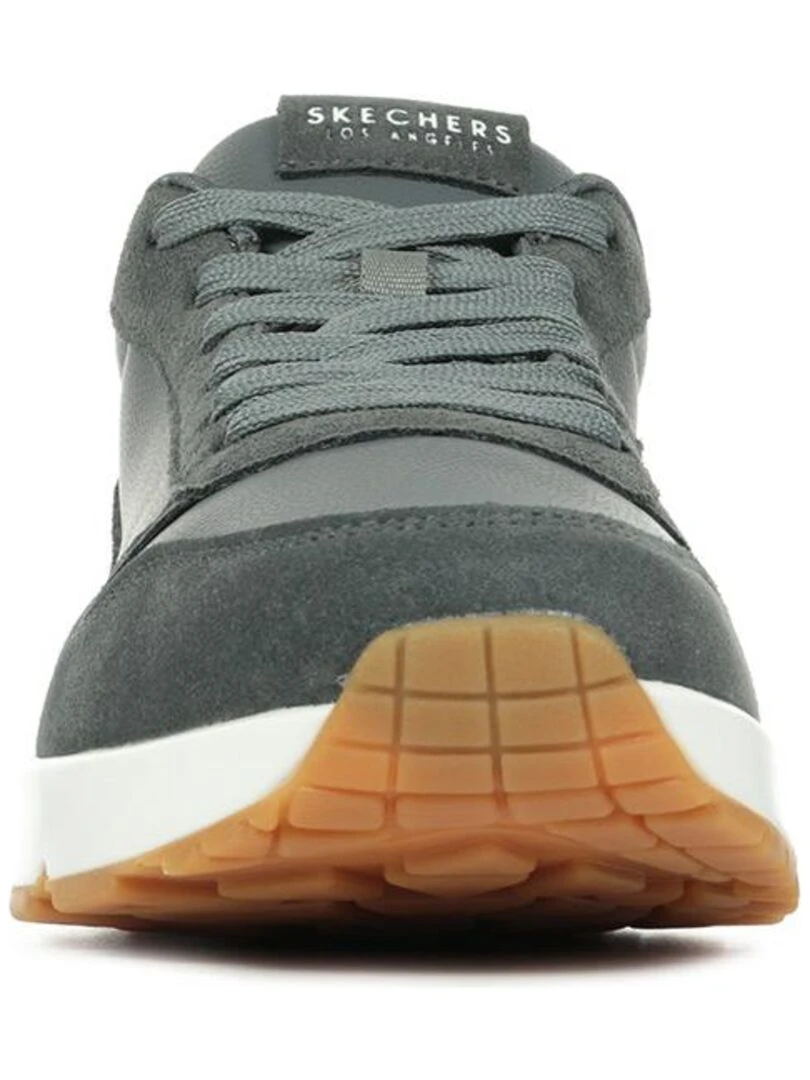 Baskets Skechers Uno   Gris Blanc