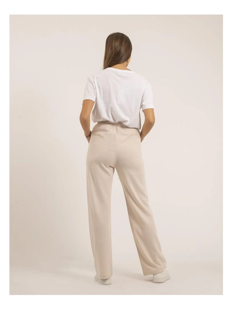 Pantalon évasé ERILIA Ecru