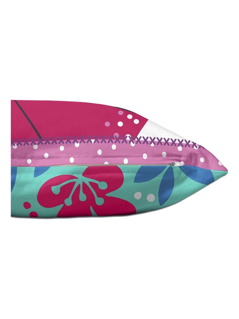 Housse de coussin Cherry blossom "Happyfriday"   Blanc