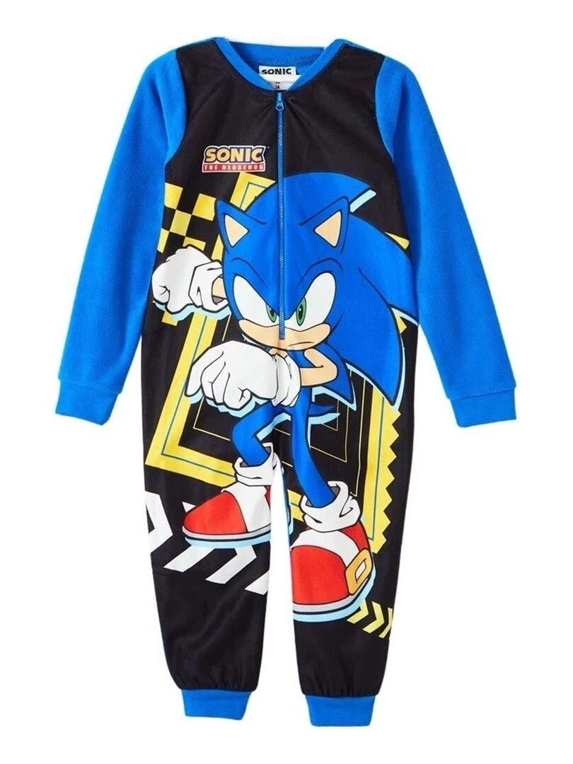 Sonic Combinaison garçon imprimé Sonic Bleu marine
