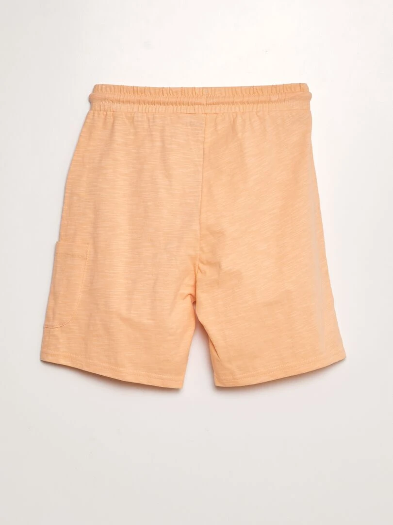 Short léger chiné   Orange