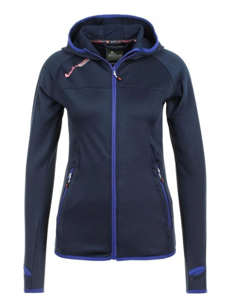 Blouson polarshell femme ACAMPUS Bleu marine