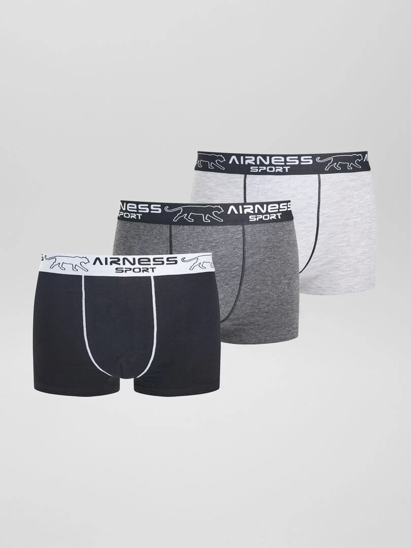 Lot de 3 boxers 'Airness' Noir
