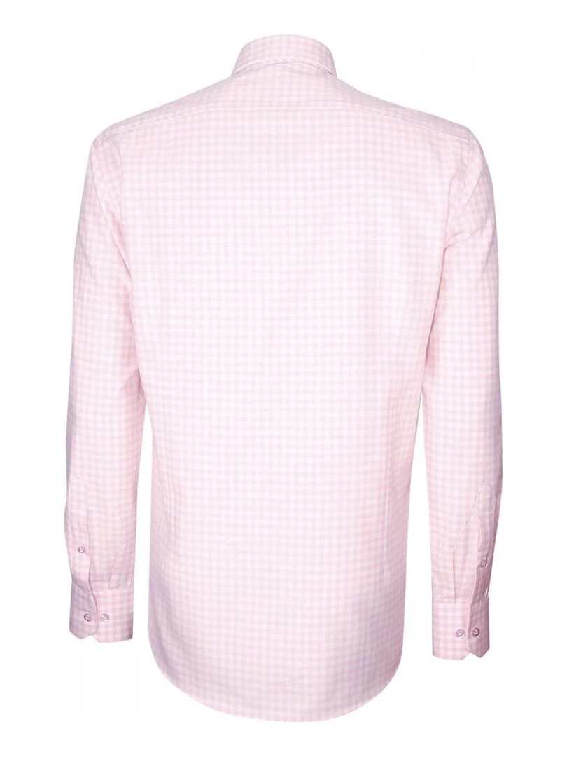 Chemise mode vichy OLIVER   Rose