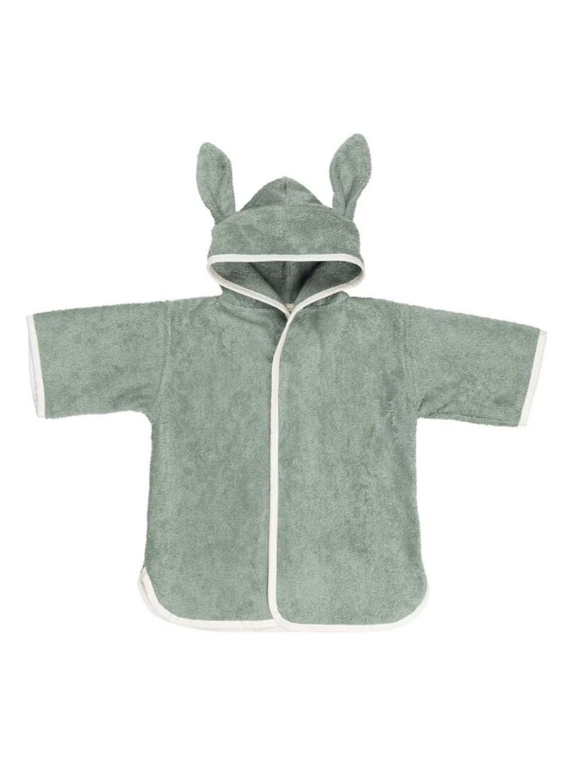 Poncho robe Baby Bunny Eucalyptus Eucalyptus One Size Vert