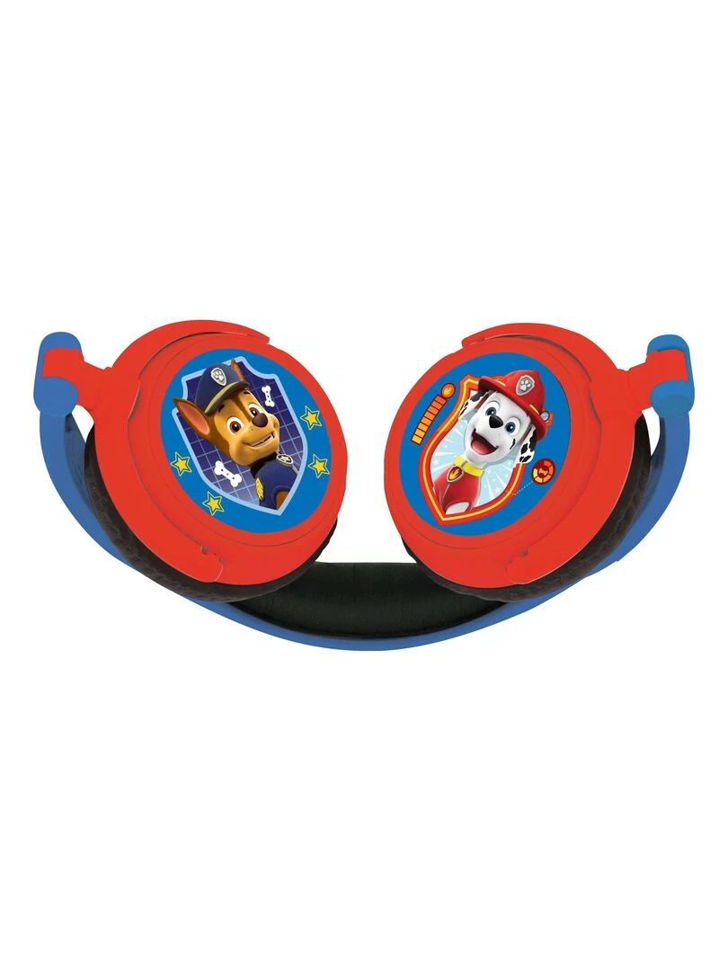 Casque Stéréo Filaire Pliable Pour Enfants Avec Limitation De Volume D'écoute Pat' Patrouille N/A