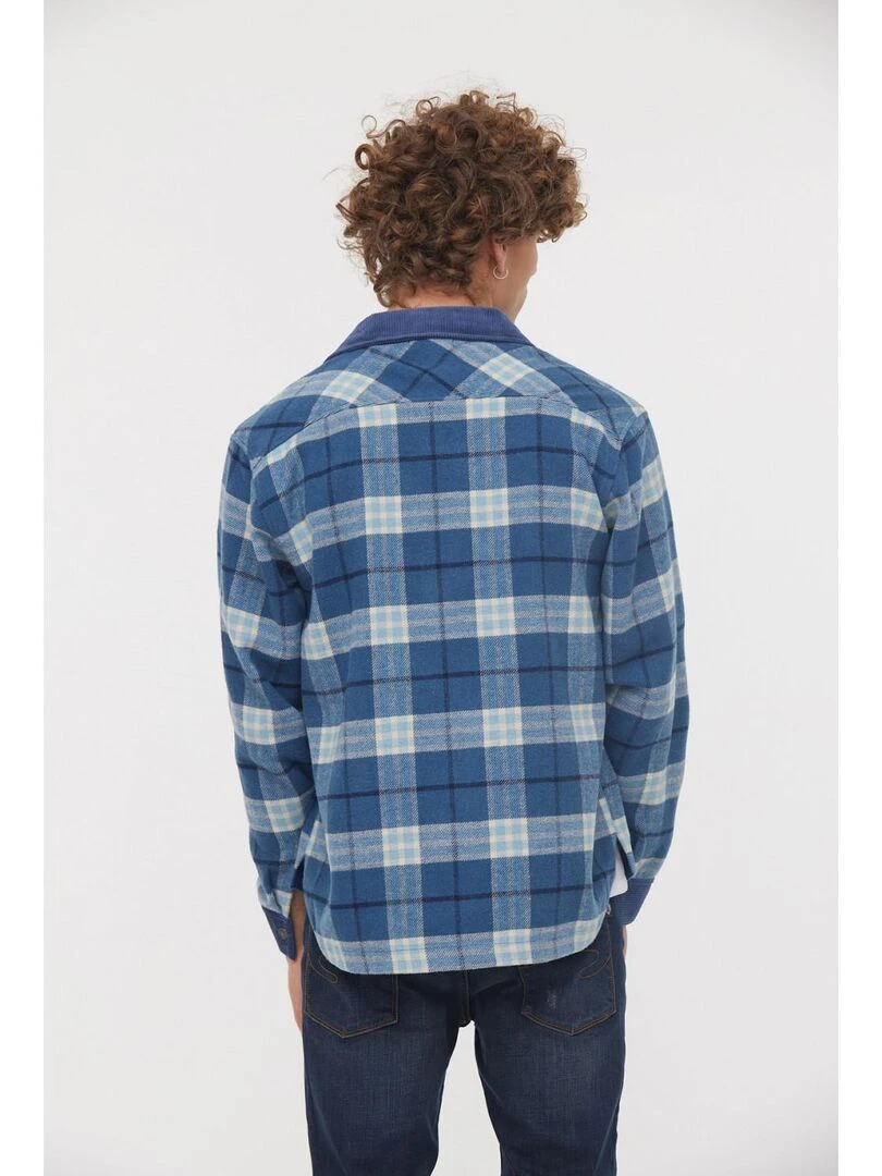 Lee Cooper   Surhemise manches longues polyester comfort DELNY   Bleu