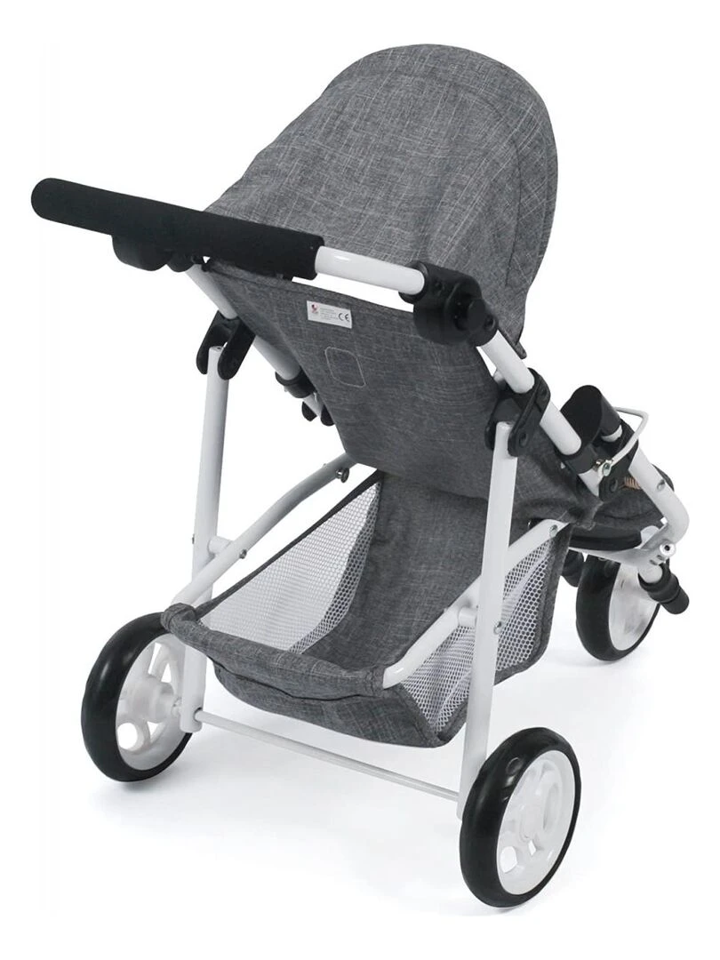 Poussette Lola Pour Poupée Gris Jeans N/A