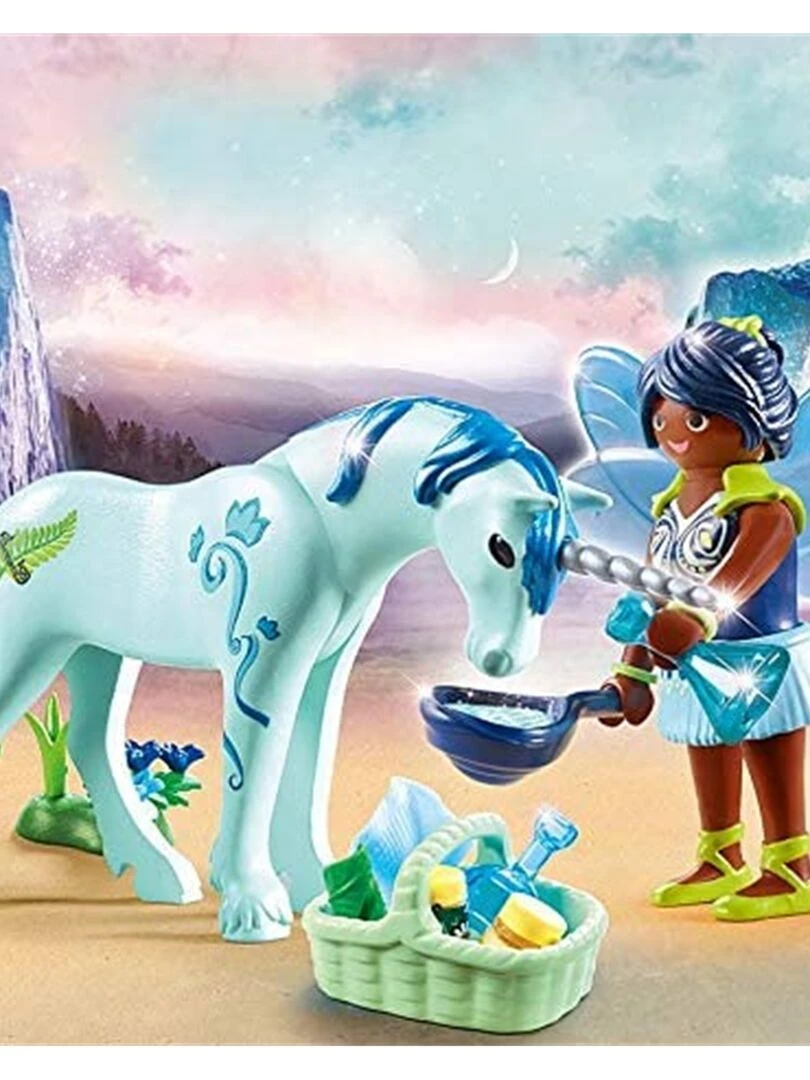 Fairies Licorne avec fée médicinale   N/A