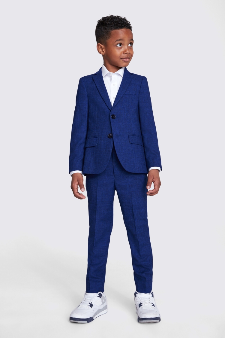 Boys Blue Slub Jacket Buy Online at Moss