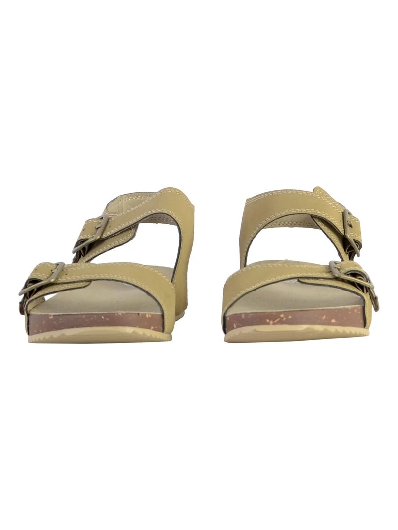 Sandales Cuir Timberland Castle Island   Vert