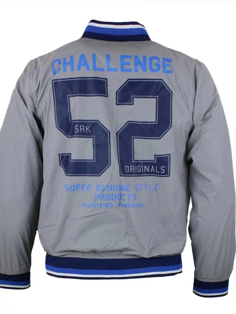 Blouson esprit coupe vent garçon ECAVEN SRK Gris