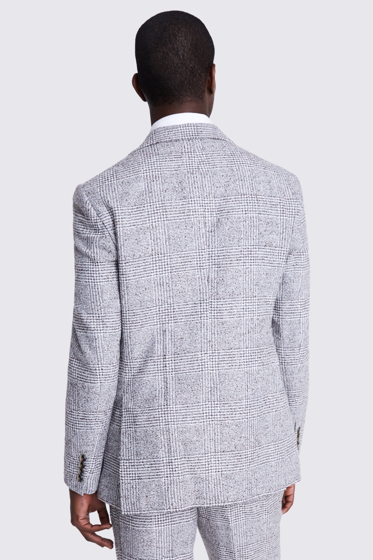 Ted Baker Tailored Fit Navy Check Jacket    Buy Online at Moss