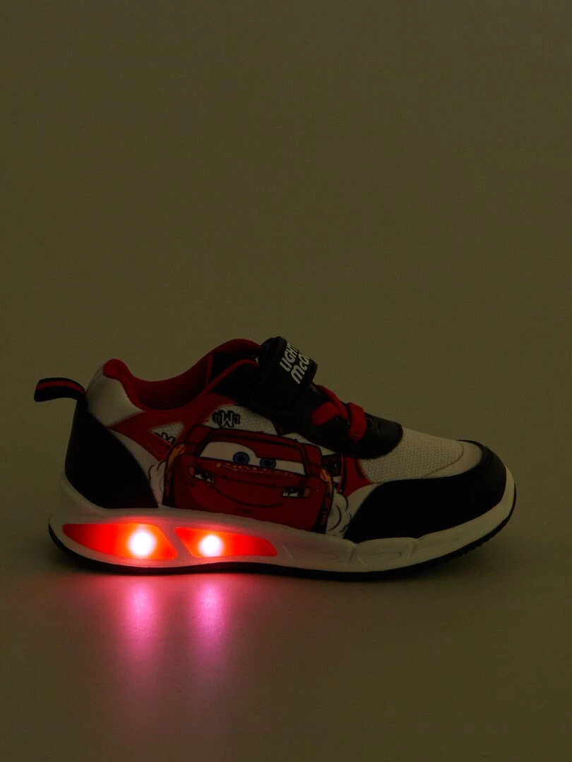 Baskets lumineuses 'Cars'   Rouge/noir