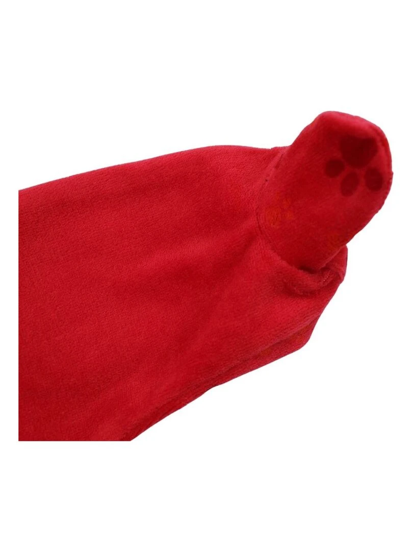 La Pat' Patrouille   Grenouillere bébé garçon imprimé La Pat' Patrouille en coton   Rouge