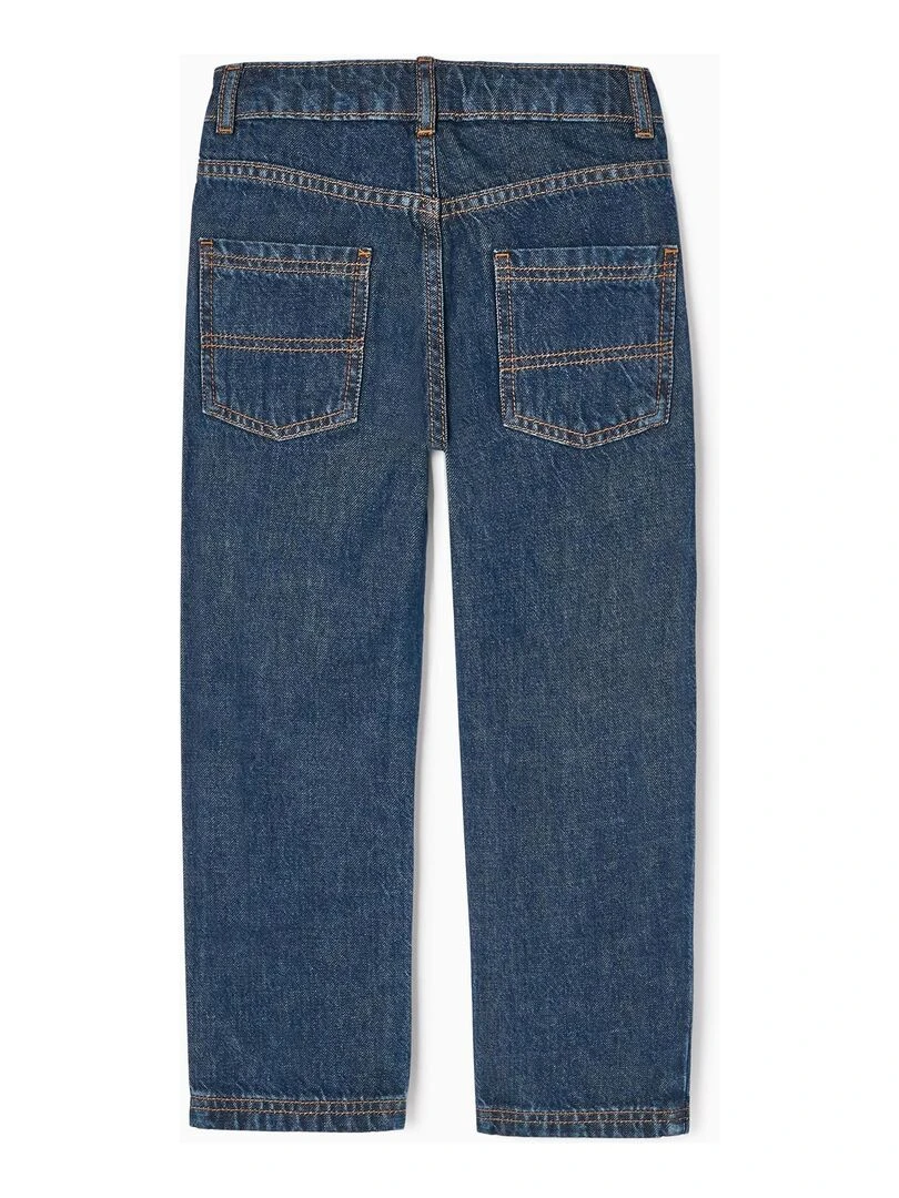 Jean en Coton Garçon 'Straight Fit' ALPINE LUXURY Bleu